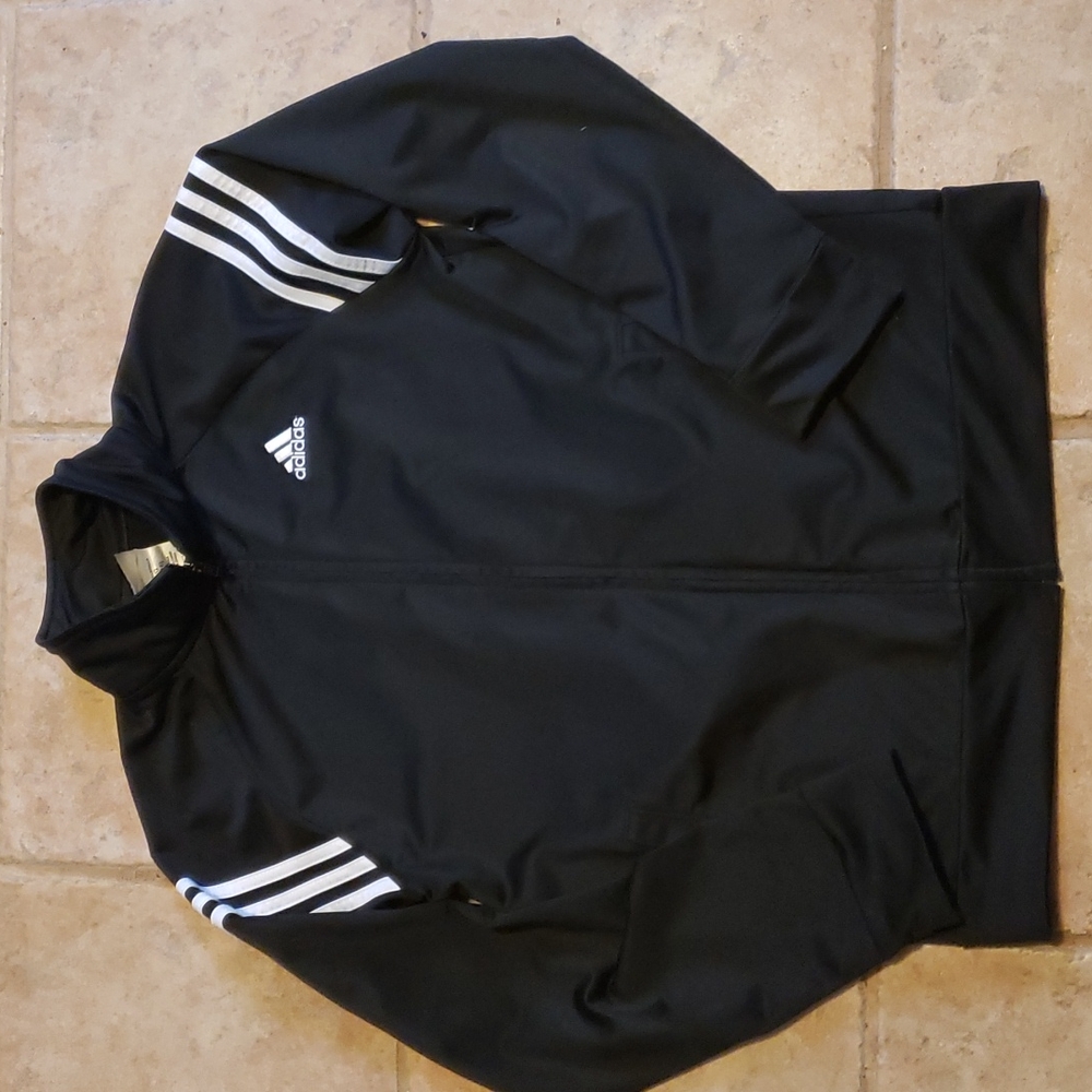 Adidas Classic Sports jacket boys size large EUC